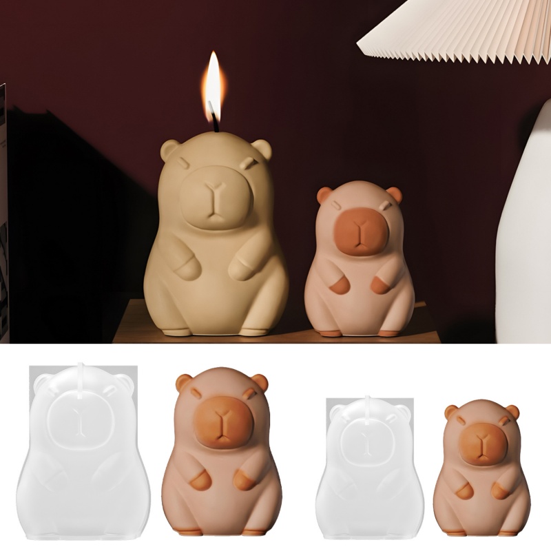 Candle Fragrance - Capybara Pudding Baking Silicone Mold DIY