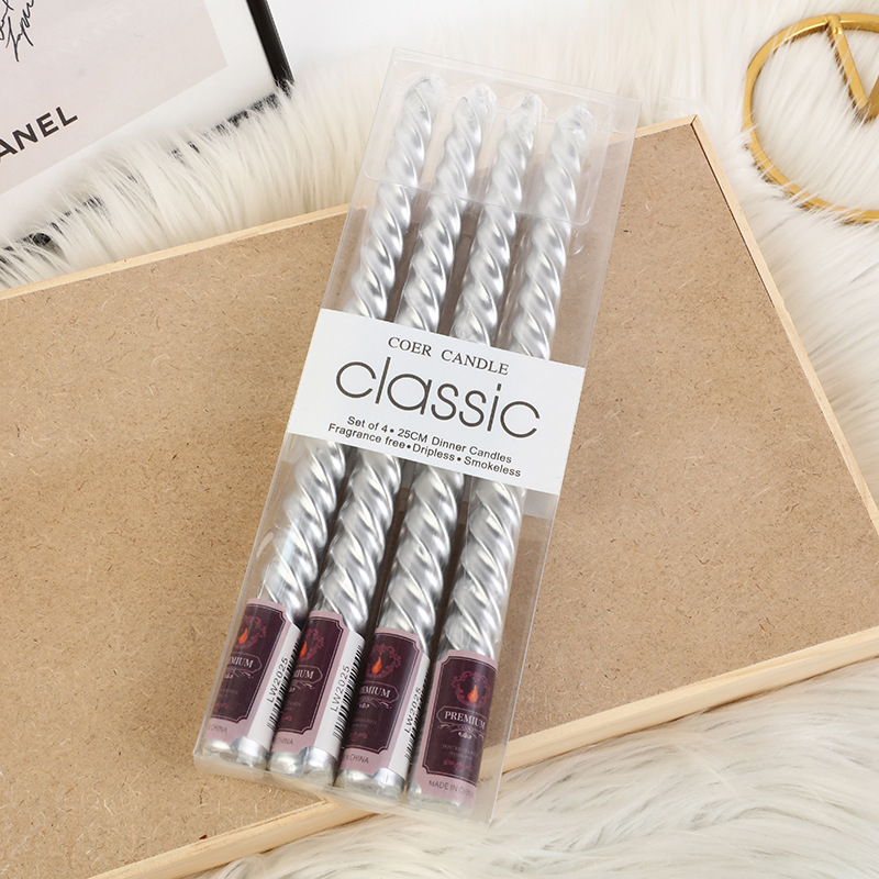 4pcs European-style Long-pole  - Silk Candle recension och pris