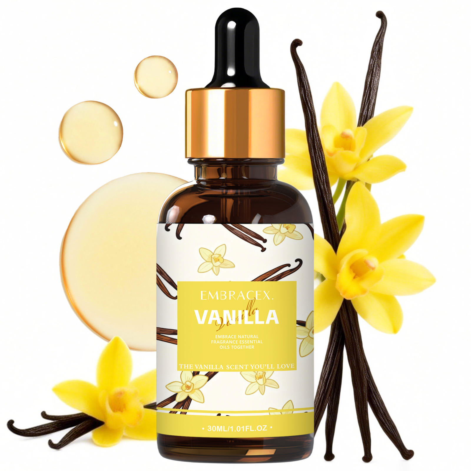 30ml Vanilla Fragrance Oils Fo - Silk Candle recension och pris