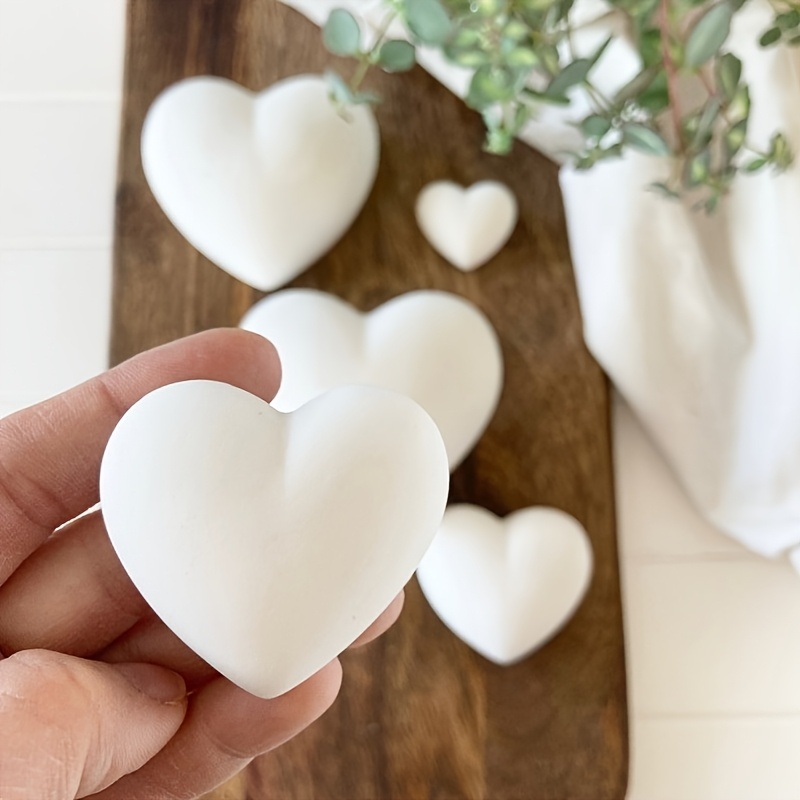 5pcs Heart-Shaped Gypsum Candl - Candle Molds recension och pris