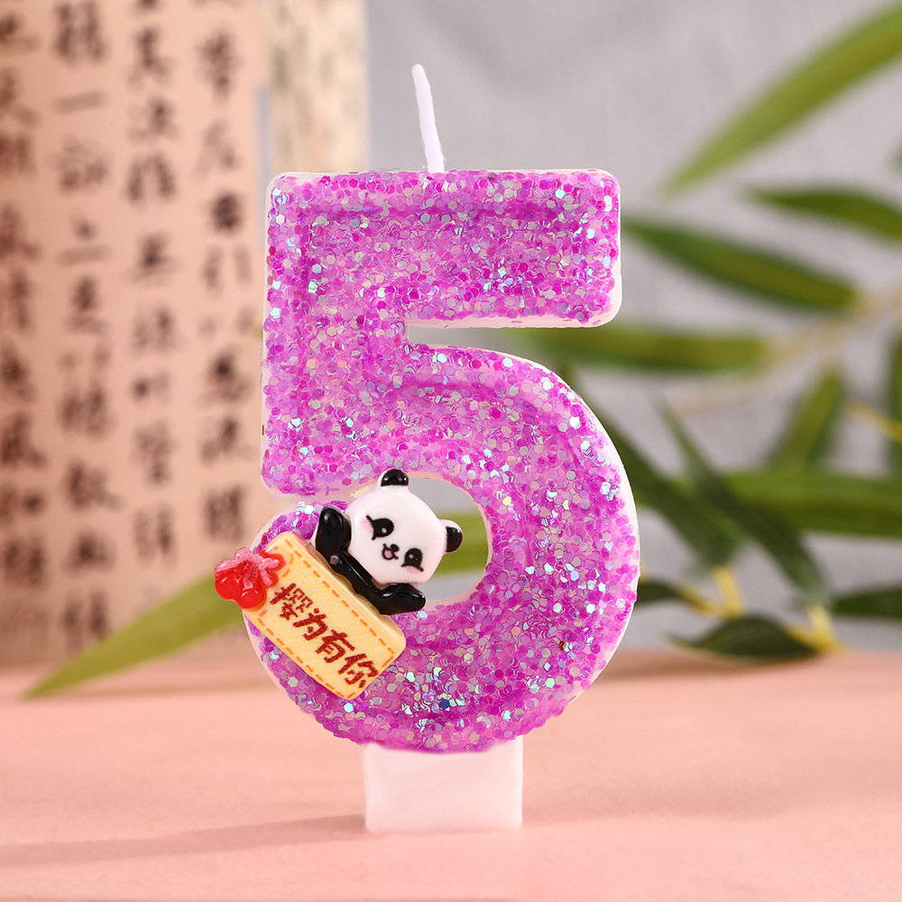 Cartoon Panda Digital Candle,  - Paraffin Wax recension och pris