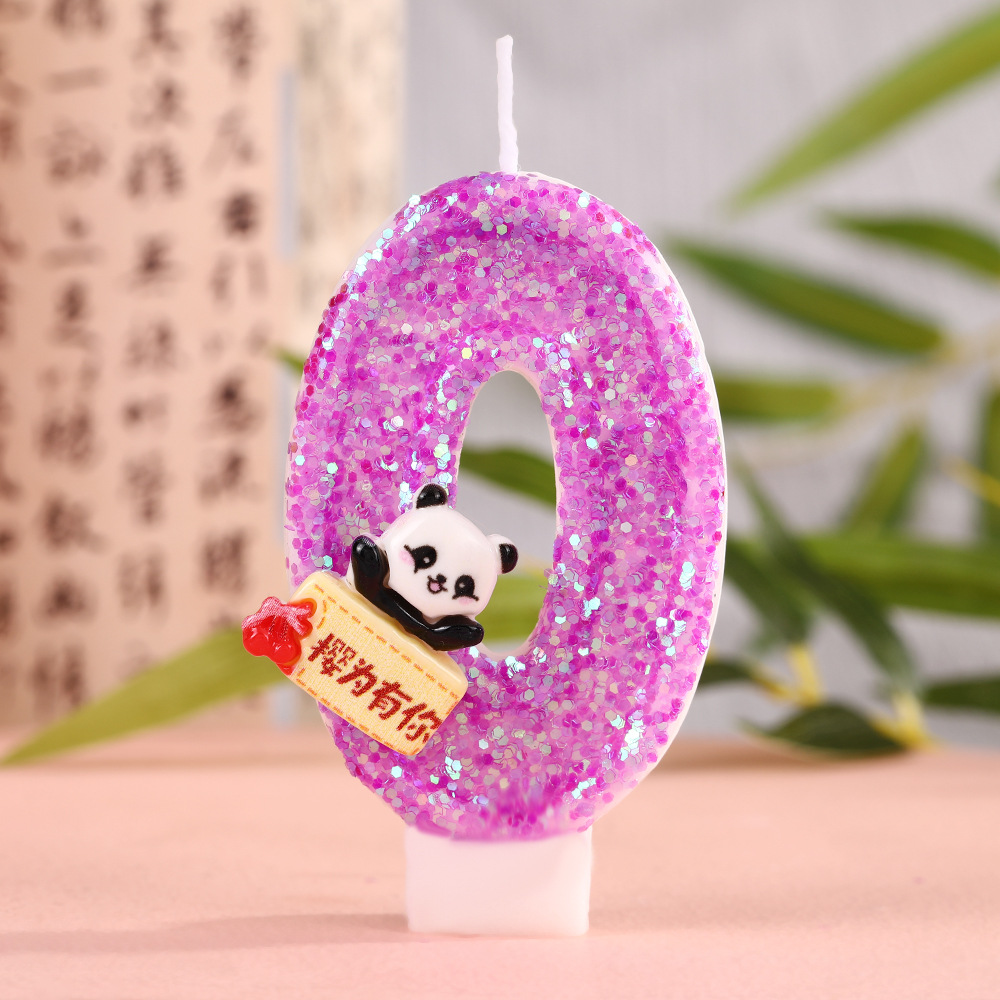 Cartoon Panda Digital Candle,  - Paraffin Wax recension och pris