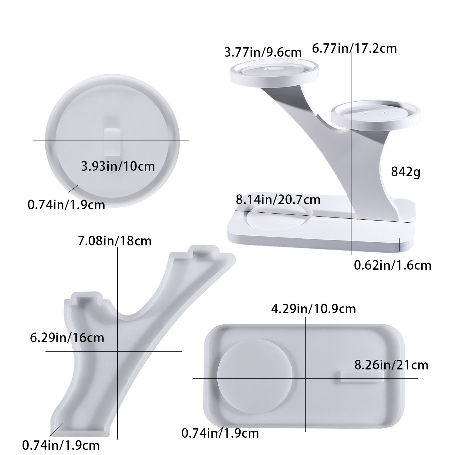 DIY epoxy resin mold candlesti - Candle Molds recension och pris