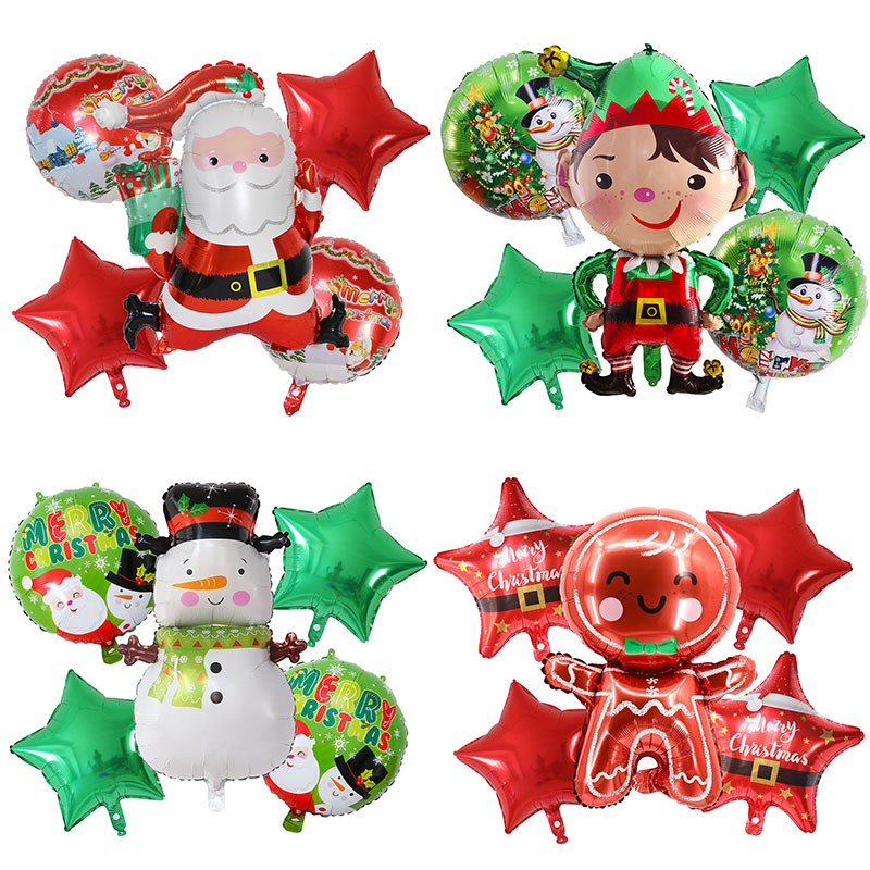 5pcs Merry Christmas Santa Cla - Candle Lighter recension och pris