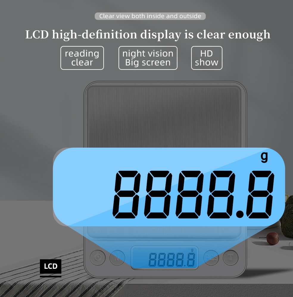 3000g 0.1g Electronic Scale LC - Candle Wax Scale recension och pris