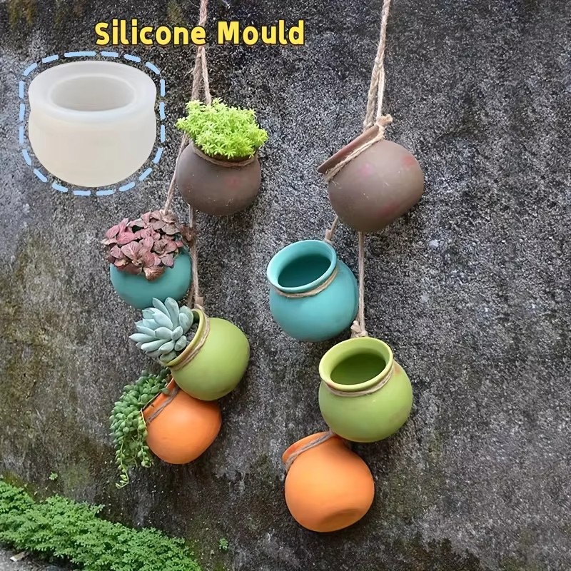Silicone Flower Pot Molds, Res - Candle Containers recension och pris