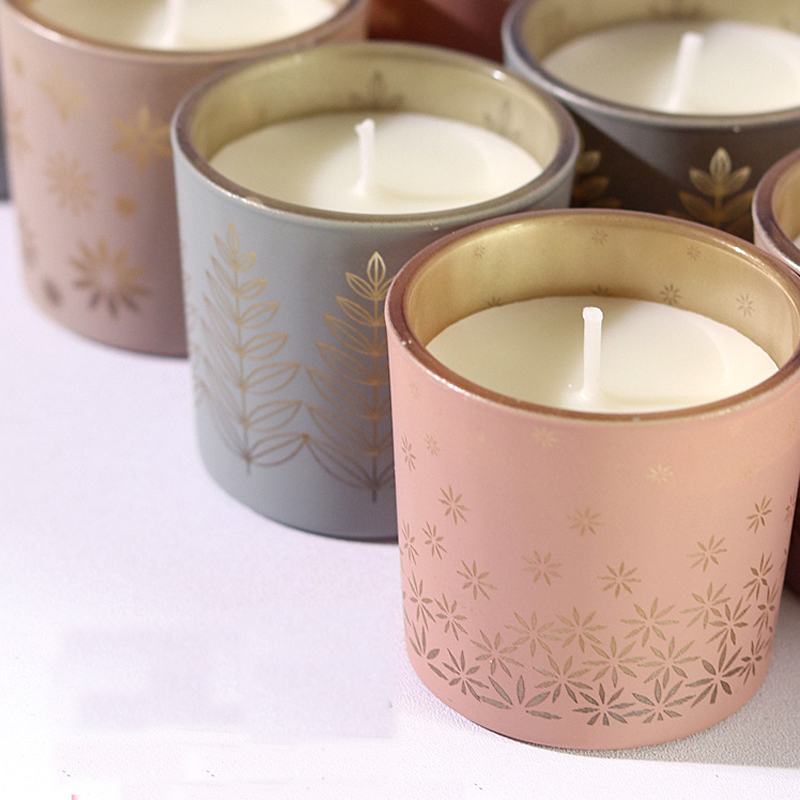 Colorful Ceramic candles creat - Paraffin Wax recension och pris