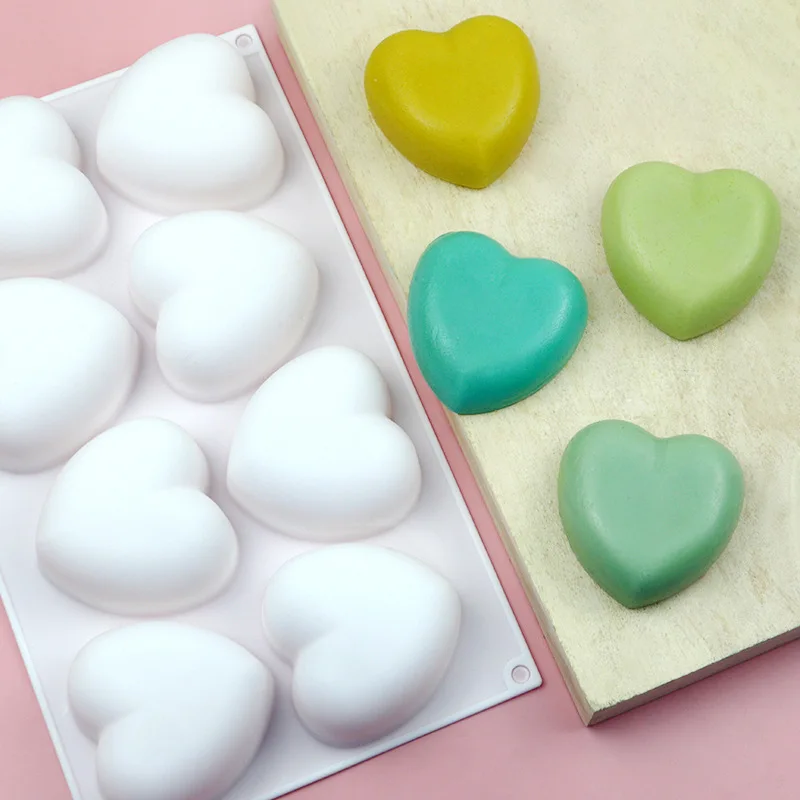 Love Heart Silicone Soap Mold  - Candle Making Kit recension och pris