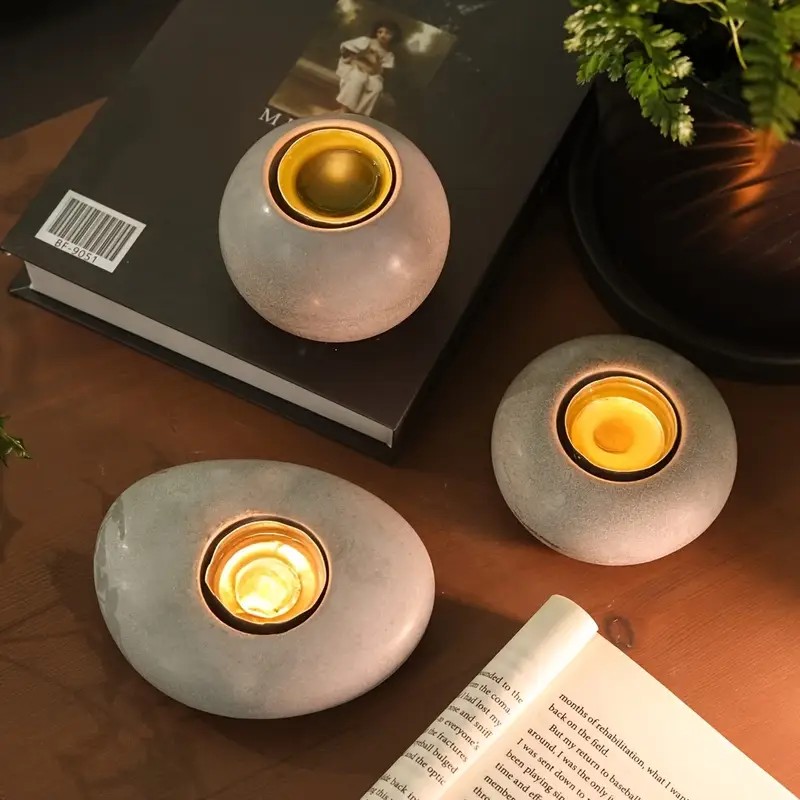 Tealight Candle Holder Resin S - Candle Lighter recension och pris