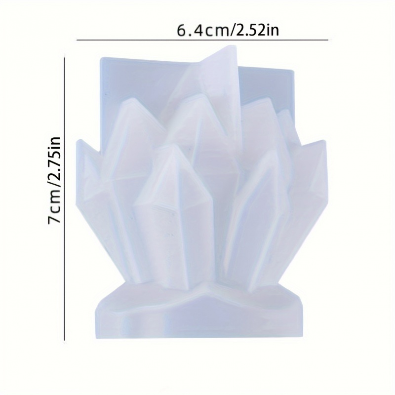 1pcCrystal Cluster Decorative  - Candle Molds recension och pris