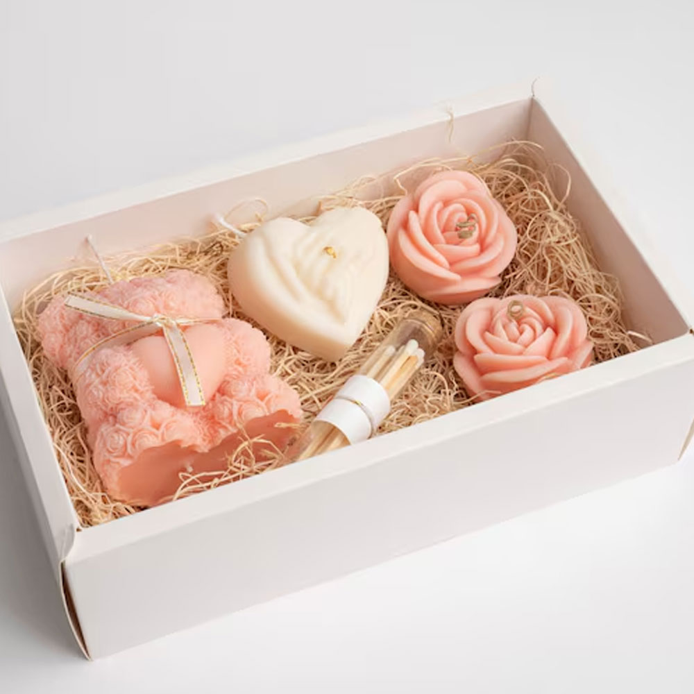 Teddy Bear Heat Rose Silicone  - Candle Making Kit recension och pris