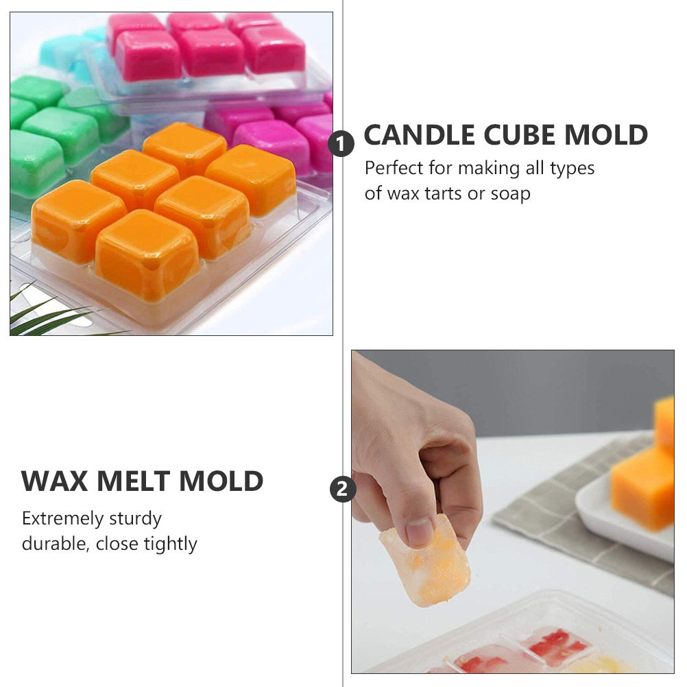 50Pcs Wax Melt Clamshell Molds - Wax Melts recension och pris