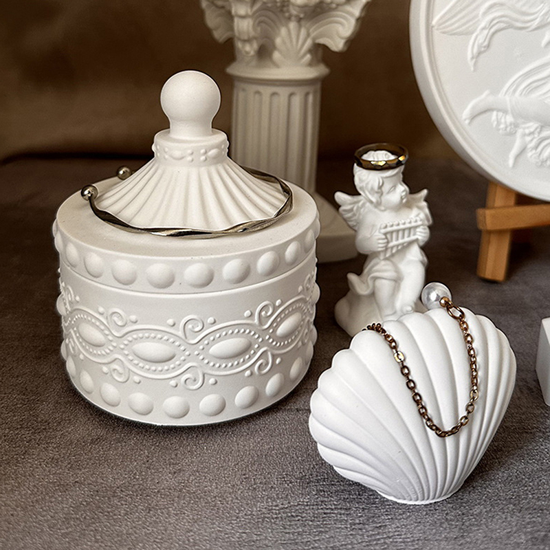 1set Striped Candle Jar Silico - Candle Containers recension och pris