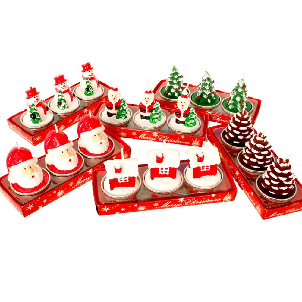 3Pcs Christmas Paraffin Materi - Paraffin Wax recension och pris