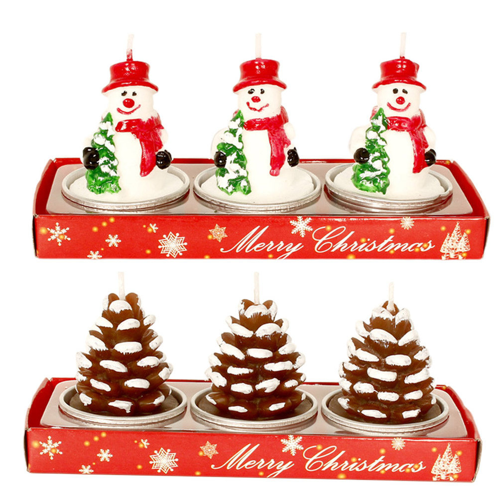 3Pcs Christmas Paraffin Materi - Paraffin Wax recension och pris