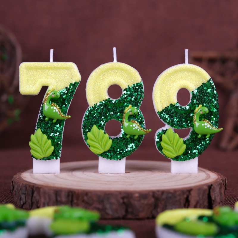 New 0-9 Number Birthday Candle - Silk Candle recension och pris