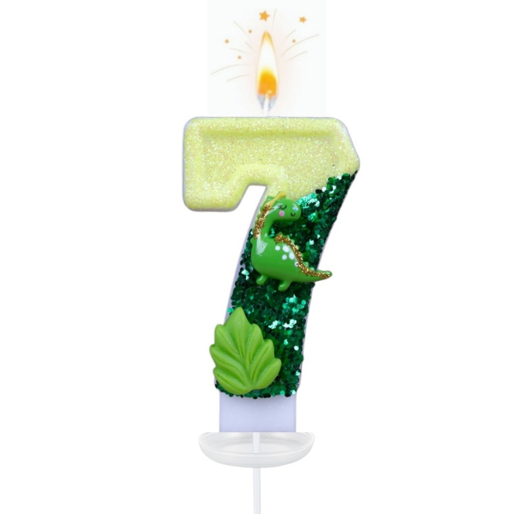 New 0-9 Number Birthday Candle - Silk Candle recension och pris