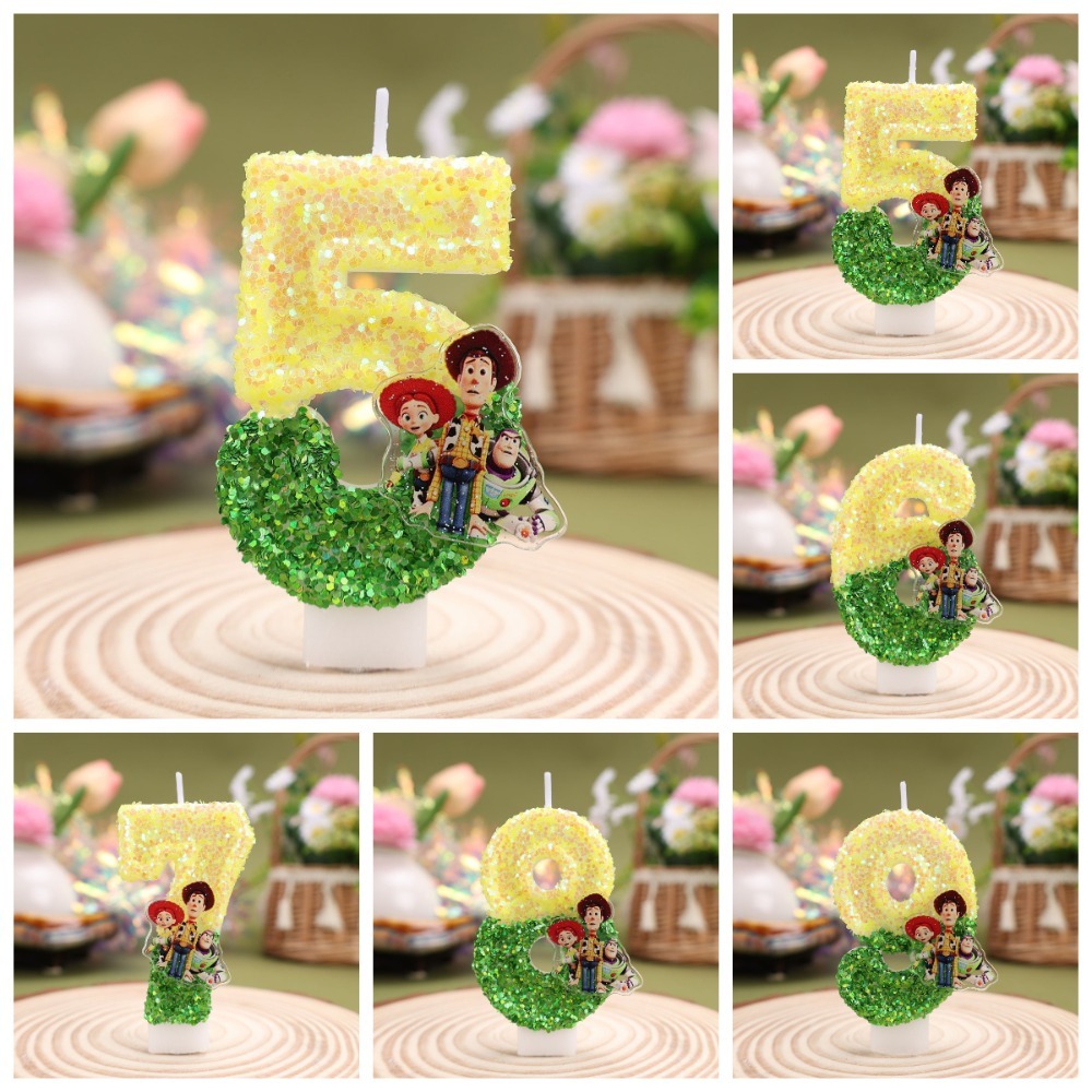 Hot Cute Cartoon T-O-Y Story D - Silk Candle recension och pris
