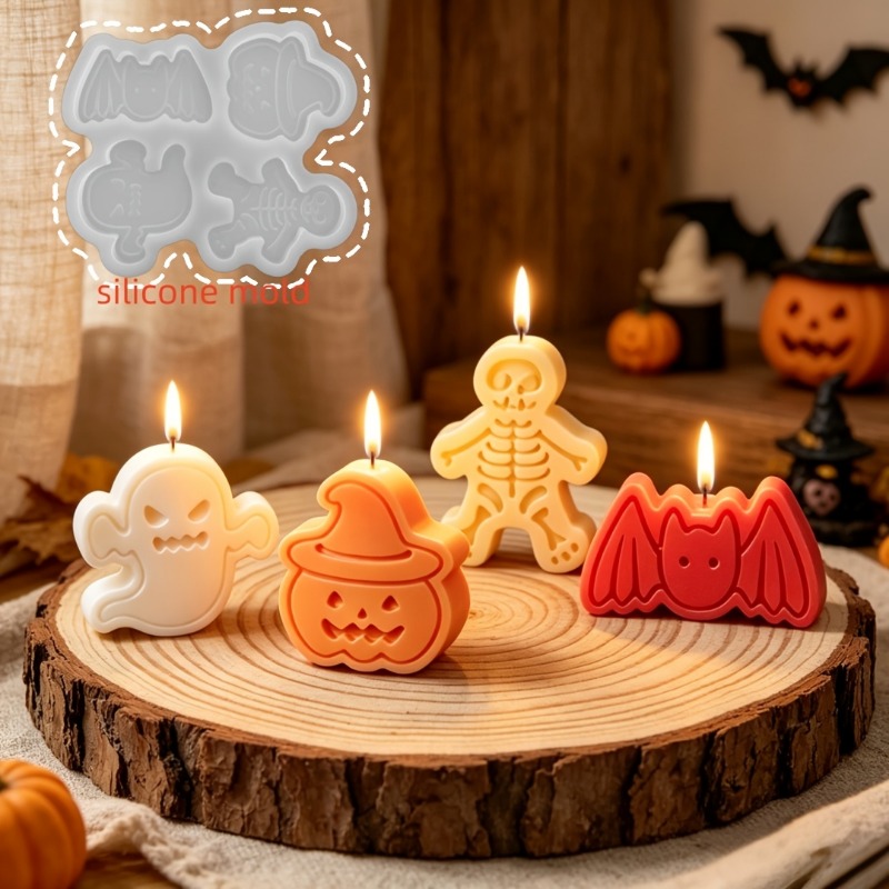 4-cavity silicone resin mold s - Candle Molds recension och pris